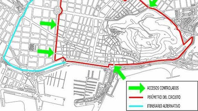 Trescientas calles se cortarán al tráfico el día 19 para permitir la plantá de las hogueras