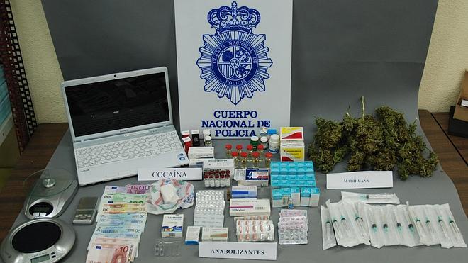 Detenido por vender anabolizantes en su tienda
