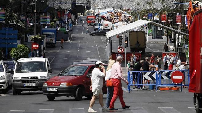 La ciudad se abre a los coches