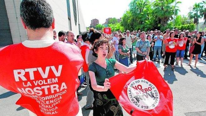 Aplazado el juicio por el ERE de RTVV hasta que el TC decida sobre la ley que cerró el ente