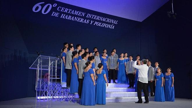 Los coros asiáticos copan las habaneras