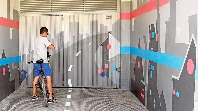 Arte sobre lienzos de cemento