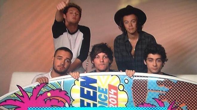 'Teen Choice Awards': One Direction, lo mejor según los adolescentes