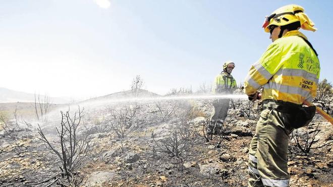 Declaran el riesgo extremo de incendios durante todo el 'puente'