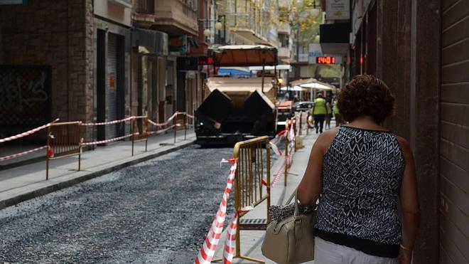 Carrer Ample, solo apto para peatones