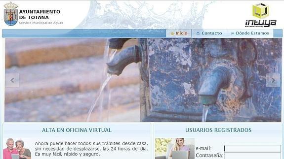 Nueva web para el Servicio Municipal de Aguas
