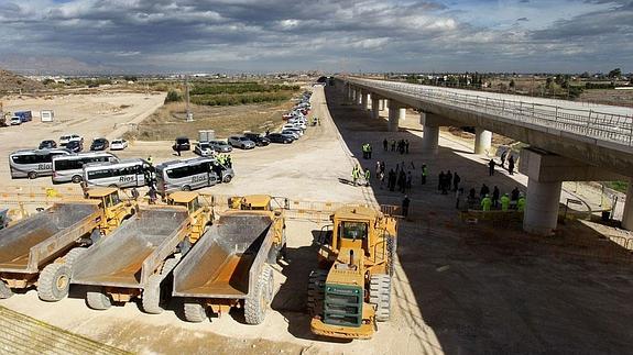 Las obras para la llegada del AVE a Murcia no se iniciarán hasta marzo