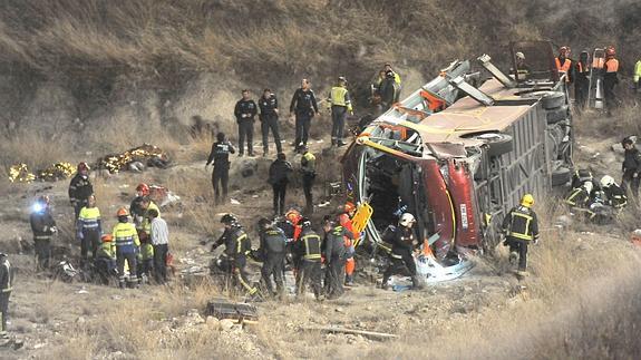 Seis de los heridos en el accidente continúan hospitalizados en la UCI