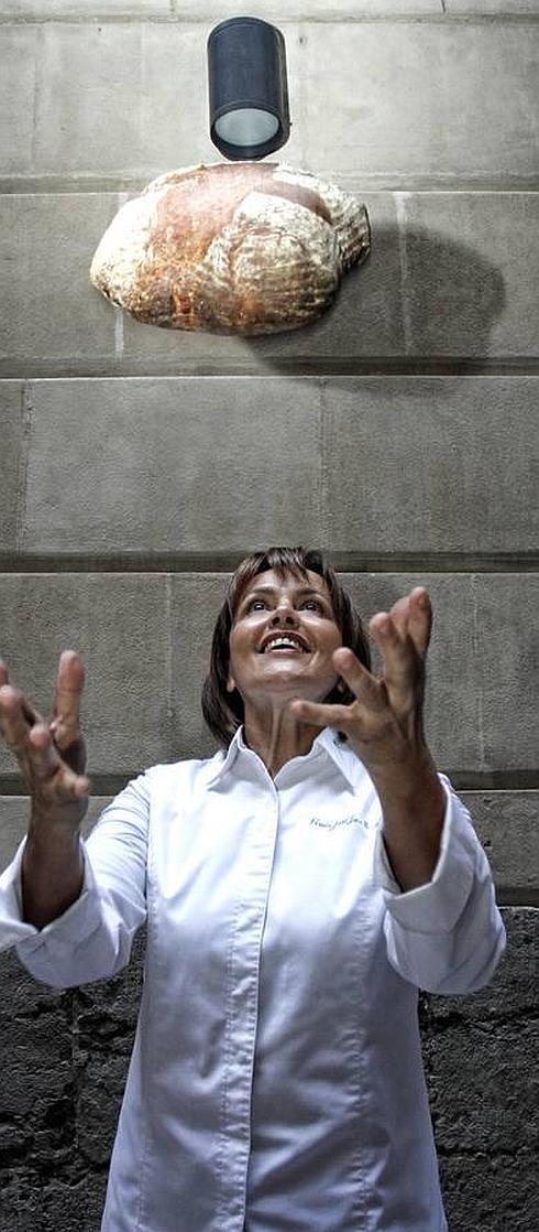 María José San Román, del azafrán a la harina