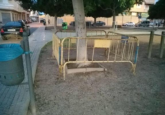 El Ayuntamiento inicia los trabajos de remodelación del parque Los Gramaores