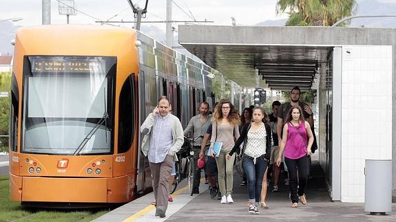 El TRAM de Alicante registra 766.657 pasajeros en noviembre