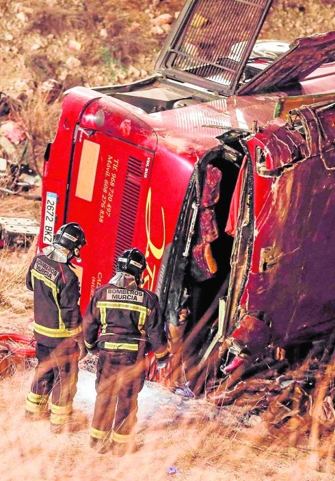 El autobús de Bullas tiene un seguro de 50 millones para responsabilidad civil