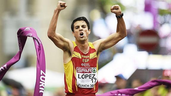 Miguel Ángel López, de nuevo el mejor