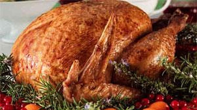 Pavo trufado de Navidad