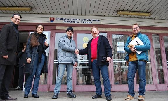 Docentes de la Escuela de Artes forman a alumnos de una universidad eslovaca