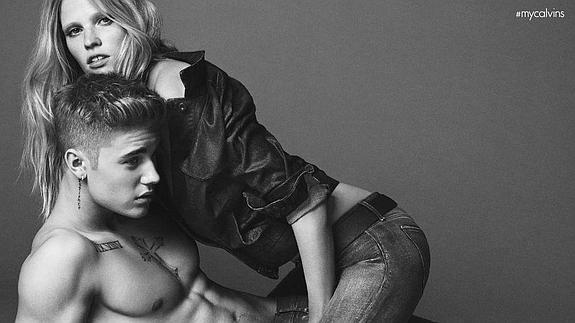 Justin Bieber incendia la red posando explosivo y seductor para Calvin Klein