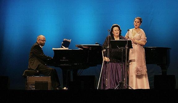 Caballé, Celtas Cortos y Sole Giménez, en el Gran Teatro