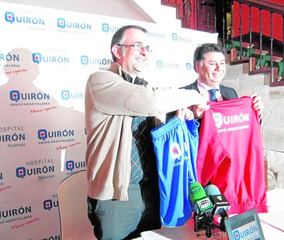 El Grupo Quirón rubrica un acuerdo con el Orihuela para darle asistencia médica