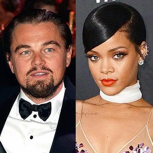 Leonardo Dicaprio da celos a Rihanna con una modelo