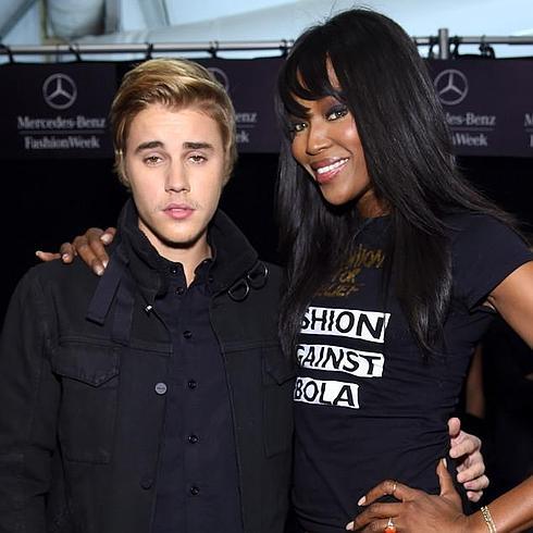 ¿Justin Bieber abandona a Selena Gómez por Naomi Campbell?
