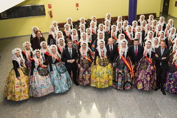 Comida de las candidatas a Bellea en el CDT