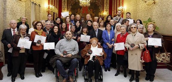 Participantes de los XIV Premios Francisco Liberal