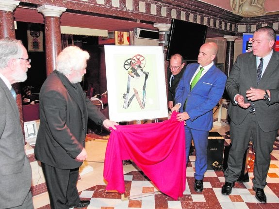 «Sufrí mucho para hacer el cartel pero el resultado me produce alegría»