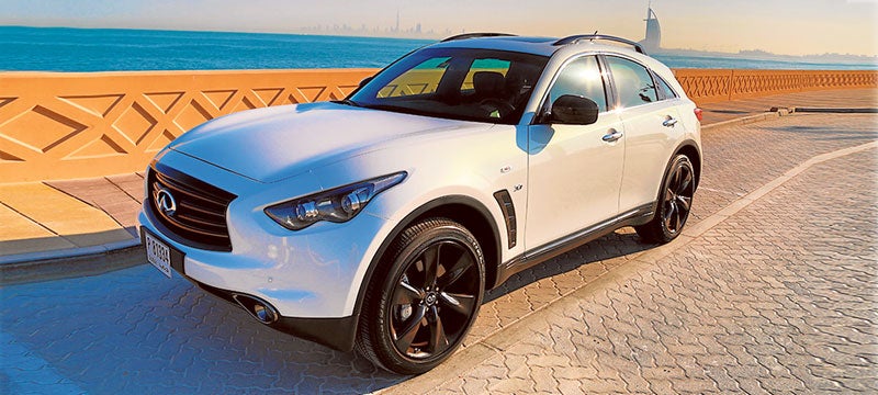 La edición limitada del Infiniti QX70, en Huertas Premium