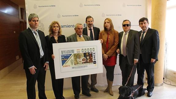 La Hermandad de La Caída de Elche, en 5,5 millones de cupones de la ONCE