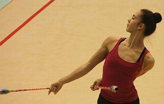Éxito de la gimnasta Polina Berezina
