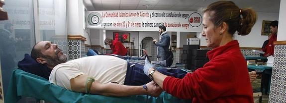 Una mezquita para donar sangre