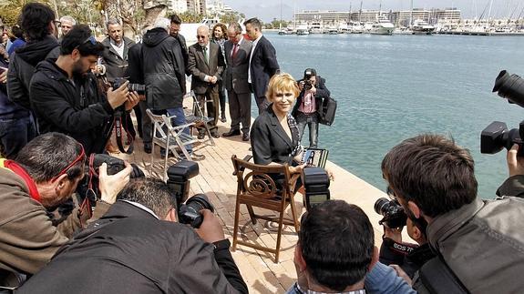 Grandes del cine mirando al mar