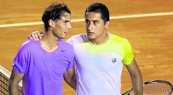 Nico Almagro pone a prueba la recuperación de Rafa Nadal