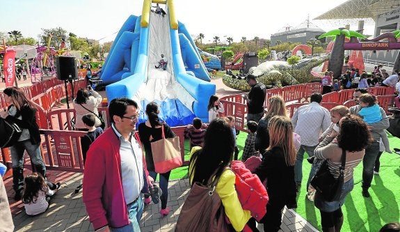 Último día para disfrutar de los hinchables de Drilo Fest