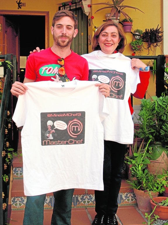 Camisetas de apoyo para Mireia