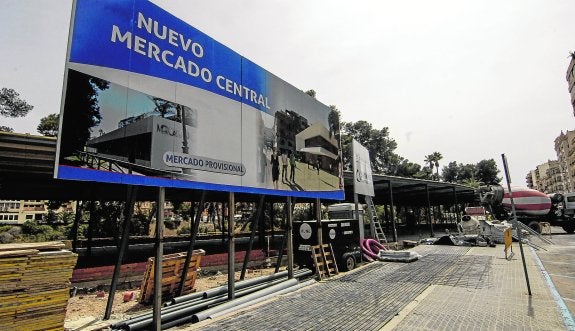 Las obras del Mercado Central provisional acaban en los tribunales