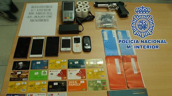 Macrooperación de la Policía contra estafas con tarjetas