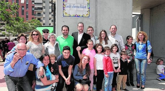 Jerónimo Tristante estrena calle en Murcia