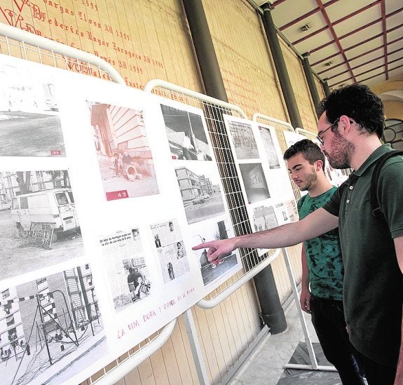 Una exposición recoge los 50 años de luchas sociales en el polígono de La Paz
