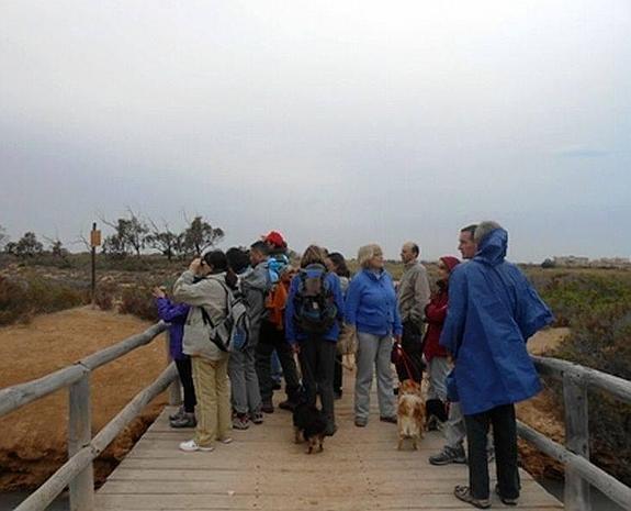 Casi 300 personas conocen el Parque Natural en las vacaciones de Pascua