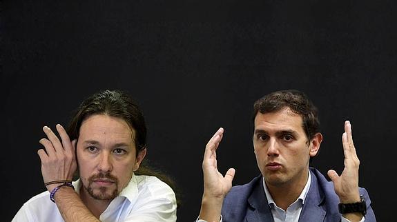 Los votos de Ciudadanos y Podemos proceden de la abstención