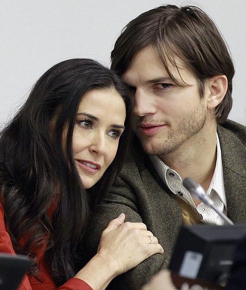 La hija de Demi Moore confiensa que estuvo enamorada de su padrastro Ashton Kutcher