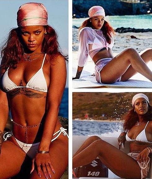 Rihanna provoca a sus fans con provocativas fotos en bikini en Hawai
