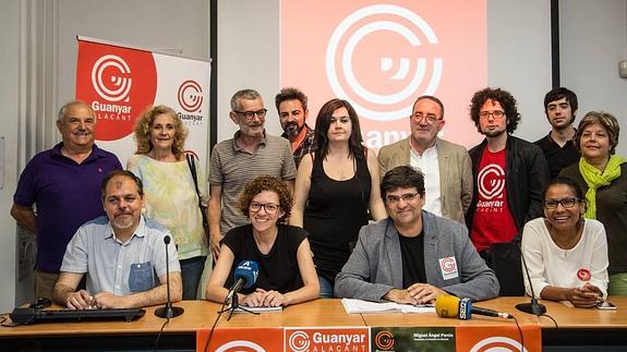 Guanyar Alacant presenta su programa con el lema 'Participa, Gana, Gobierna'