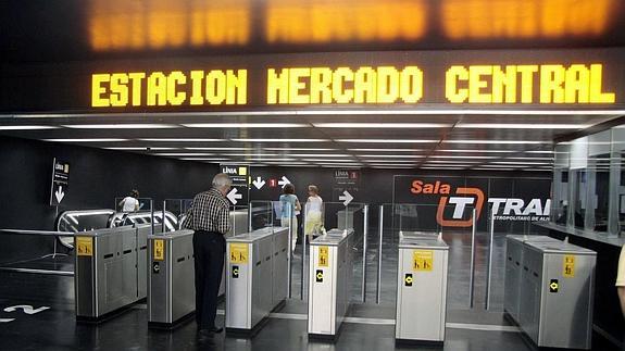 Las estaciones del Tram de MARQ y Mercado cumplen ocho años