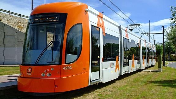 El TRAM tendrá servicios mínimos este jueves