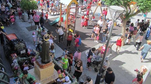 San Isidro no echa en falta el agua
