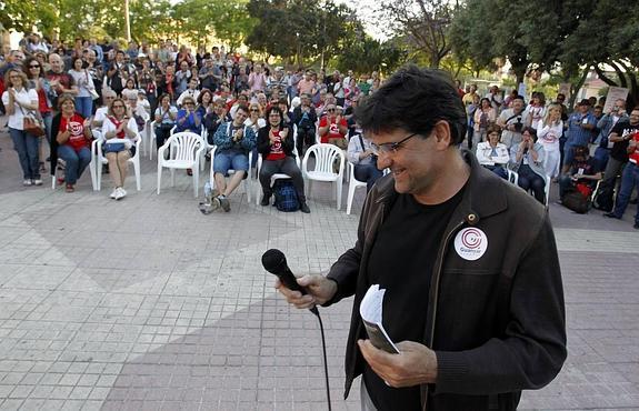 Guanyar y Podemos estrechan lazos en el mitin central