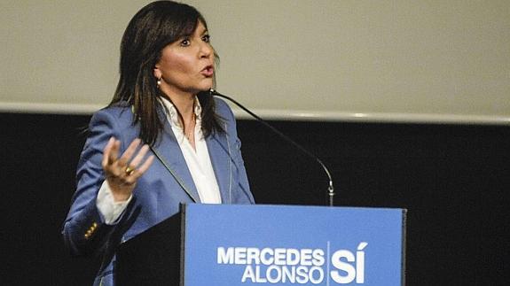 Mercedes Alonso quiere ganar con «mayoría absoluta»