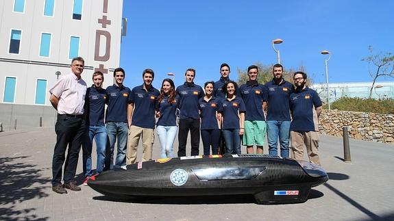 El UPCT Solar Team compite en Rotterdam con un coche solar mejorado